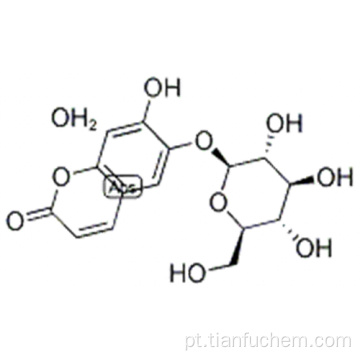 2H-1-benzopiran-2-ona, 6- (bD-glucopiranosiloxi) -7-hidroxi-, hidrato (2: 3) CAS 66778-17-4
